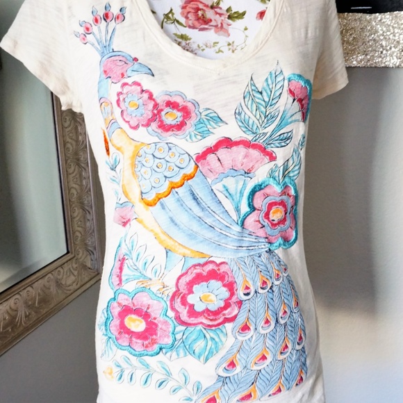 SOLD Lucky Brand | Cotton Graphic Tee Size Medium - Picture 5 of 7